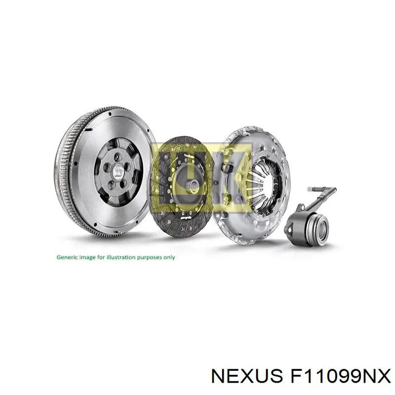 Kit de embraiagem (3 peças) Nexus F11099NX preço, a partir de 559,03 USD