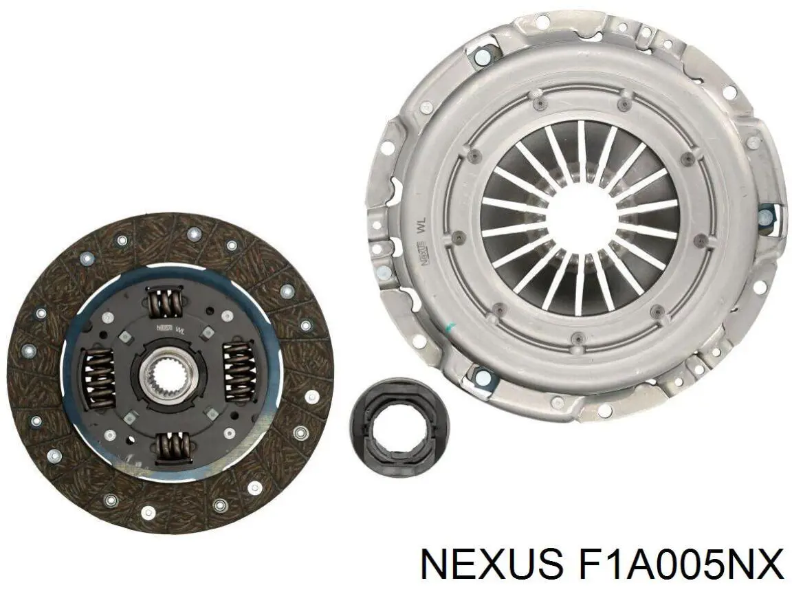 Kit de embraiagem (3 peças) Nexus F1A005NX preço, a partir de 140,98 USD