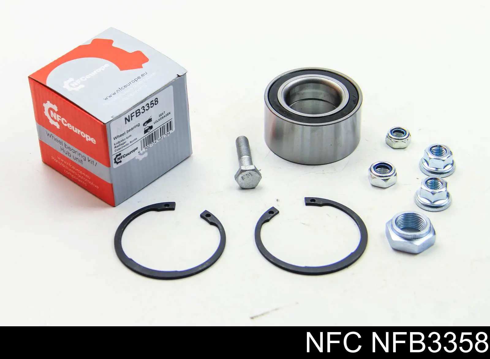 NFB3358 NFC Rolamento de cubo dianteiro