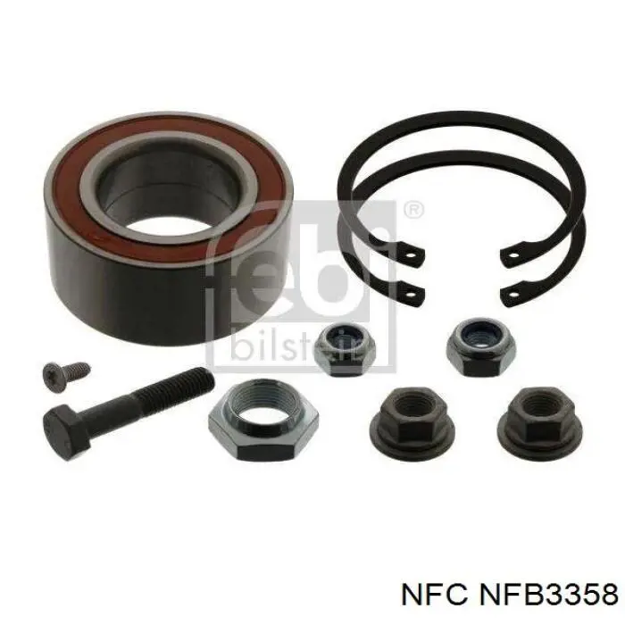 Rolamento de cubo dianteiro NFC NFB3358 preço, a partir de 28,34 USD