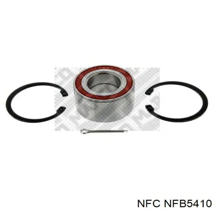 Rolamento de cubo dianteiro NFC NFB5410 preço, a partir de 24,94 USD