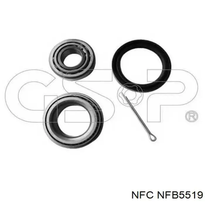 NFB5519 NFC Rolamento de cubo traseiro