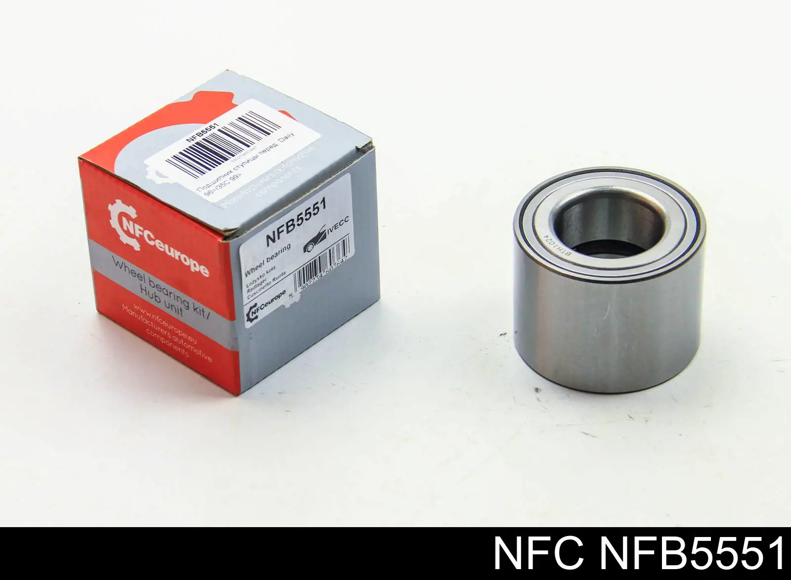 NFB5551 NFC Rolamento de cubo dianteiro