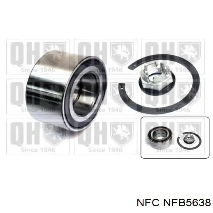 Compre NFB5638 NFC Rolamento de cubo dianteiro