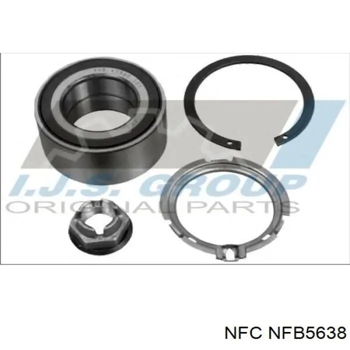 NFB5638 NFC Rolamento de cubo dianteiro