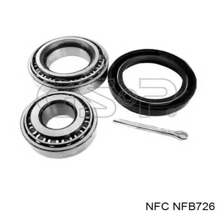 Rolamento de cubo traseiro NFC NFB726 preço, a partir de 15,07 USD