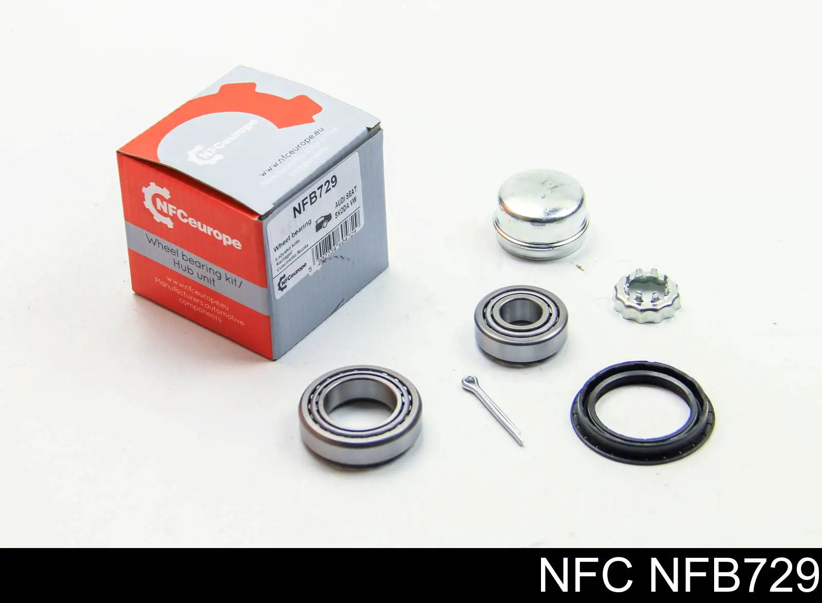 NFB729 NFC Rolamento de cubo traseiro