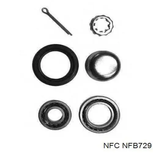 Compre NFB729 NFC Rolamento de cubo traseiro