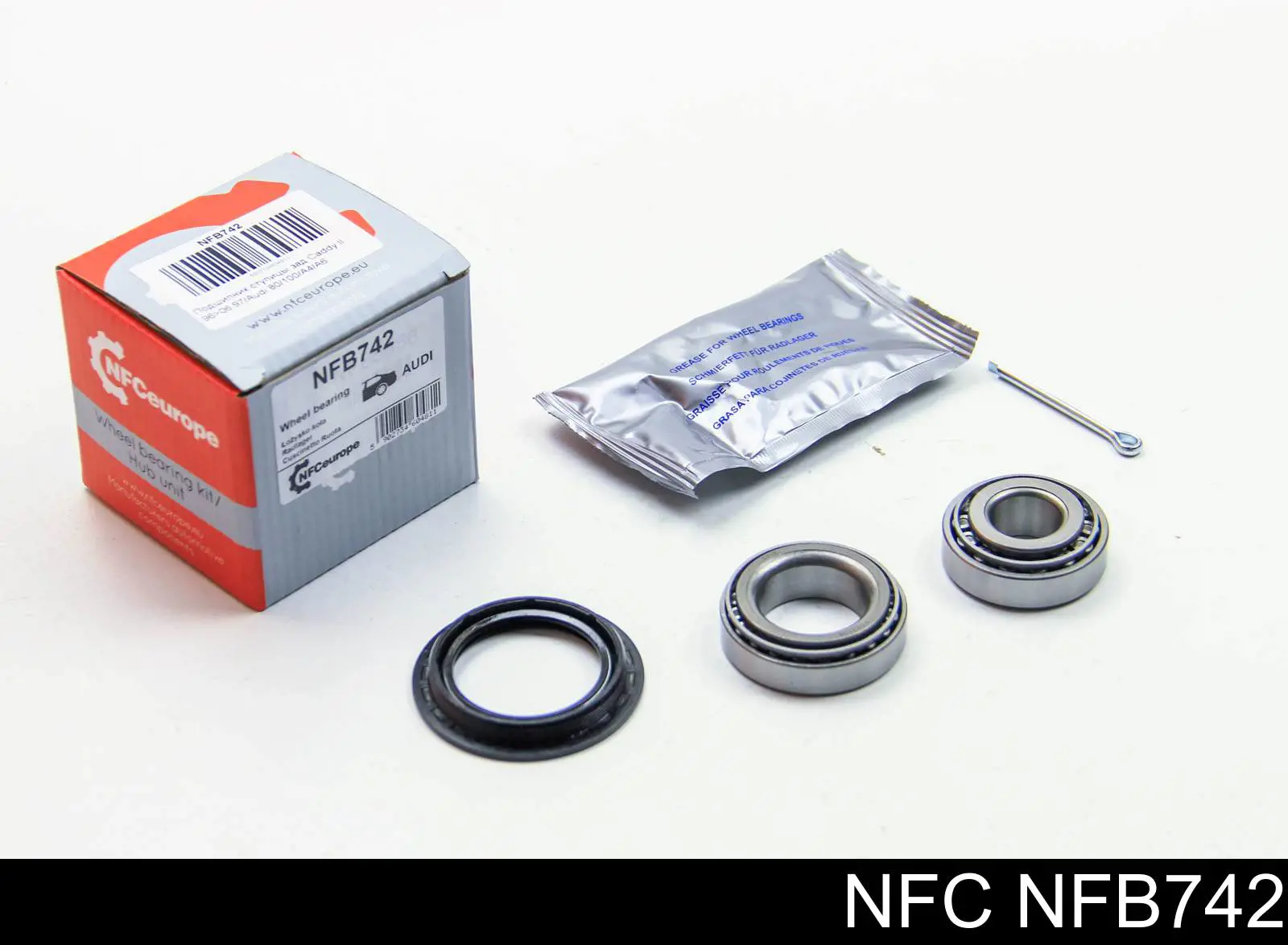 NFB742 NFC Rolamento de cubo traseiro