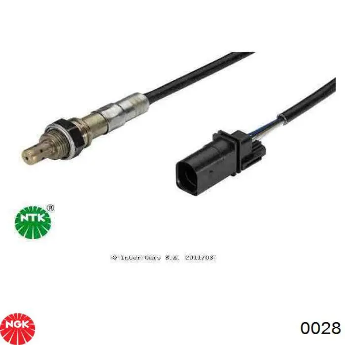 Sonda lambda, sensor de oxigênio até o catalisador NGK 0028 preço, a partir de 129,76 USD