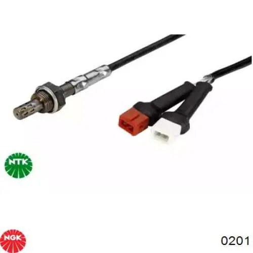 Sonda lambda, sensor de oxigênio até o catalisador 0201 NGK