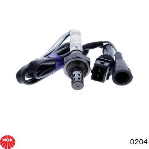 Sonda lambda, sensor de oxigênio 0204 NGK