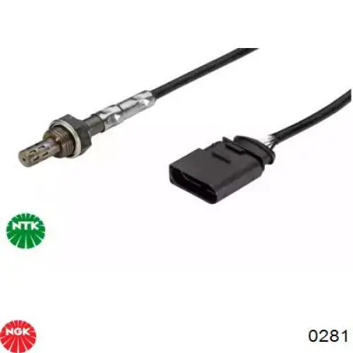 Sonda lambda, sensor de oxigênio 0281 NGK