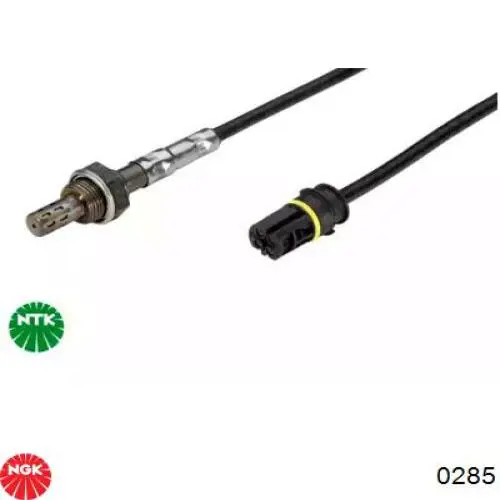 Sonda lambda, sensor esquerdo de oxigênio até o catalisador 0285 NGK