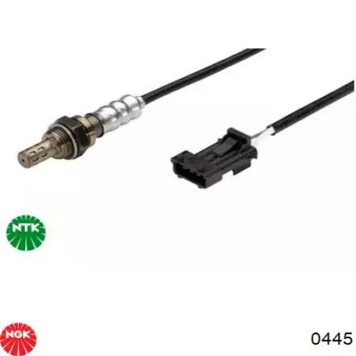 Compre 0445 NGK Sonda lambda, sensor de oxigênio até o catalisador