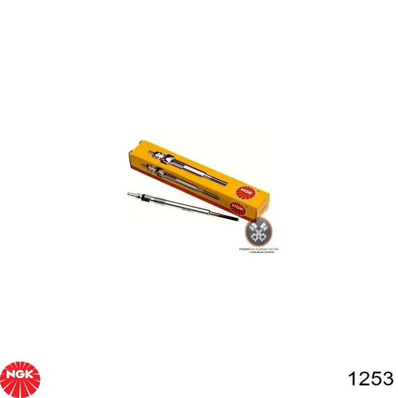Vela de incandescência NGK 1253 preço, a partir de 7,22 USD
