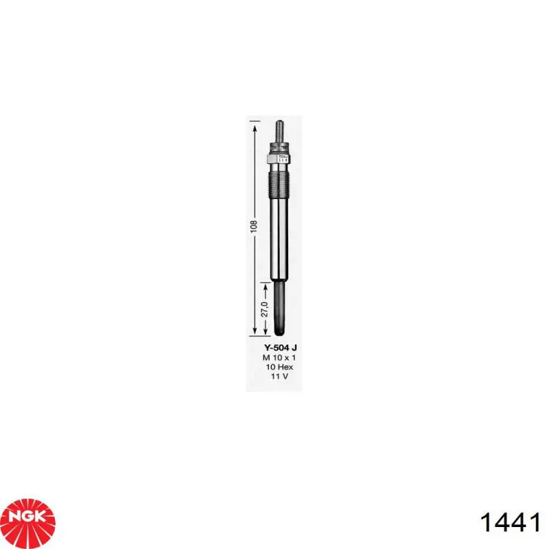 Vela de incandescência NGK 1441 preço, a partir de 17,62 USD