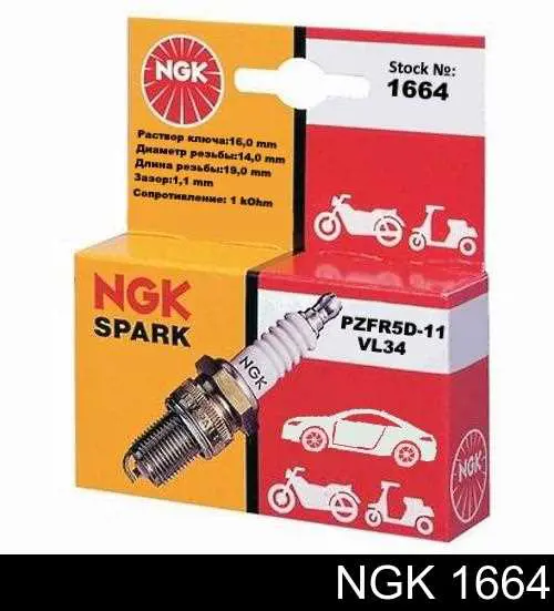 Vela de ignição NGK 1664 preço, a partir de 13,16 USD