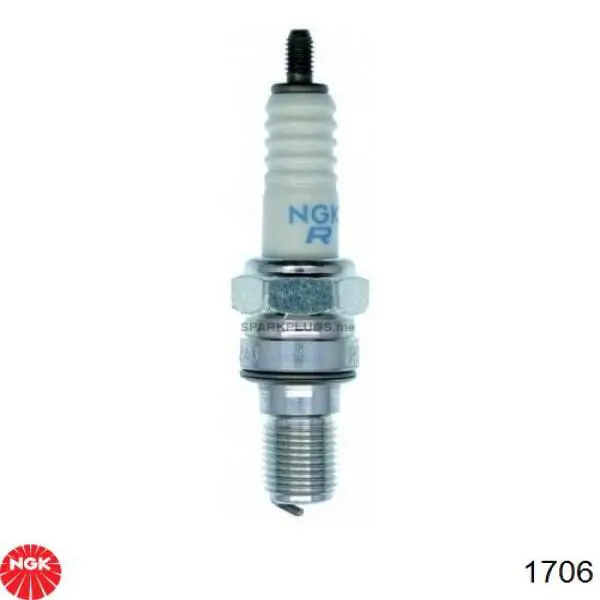Compre 1706 NGK Sonda lambda, sensor de oxigênio depois de catalisador