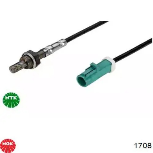 1708 NGK Sonda lambda, sensor de oxigênio até o catalisador