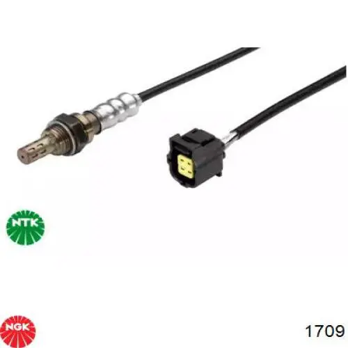 Sonda lambda, sensor de oxigênio até o catalisador 1709 NGK