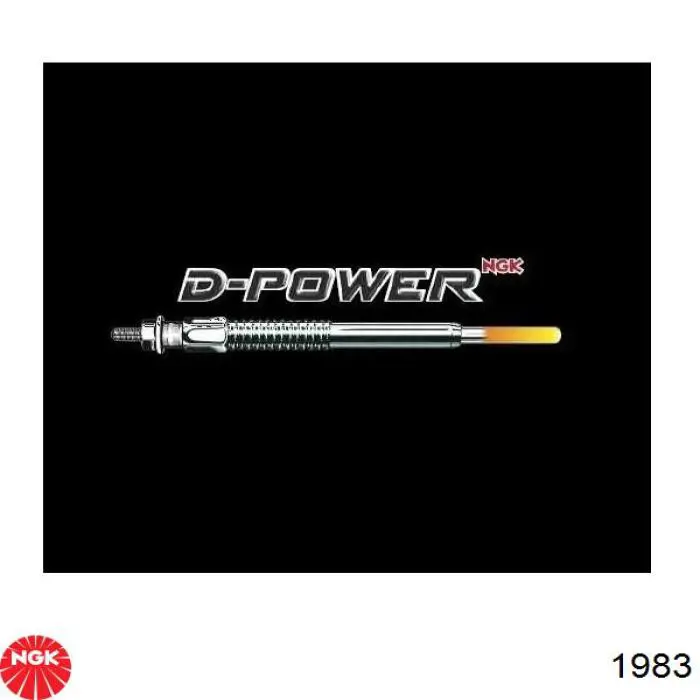 1983 NGK Vela de incandescência