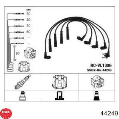 Fios de alta voltagem, kit NGK 44249 preço, a partir de 57,93 USD