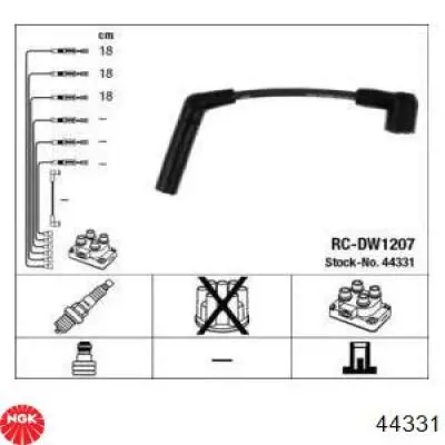 Fios de alta voltagem, kit NGK 44331 preço, a partir de 26,60 USD