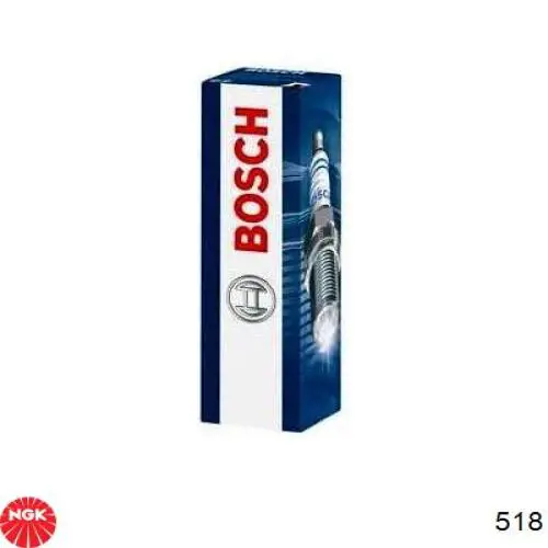 Fios de alta voltagem, kit 518 NGK