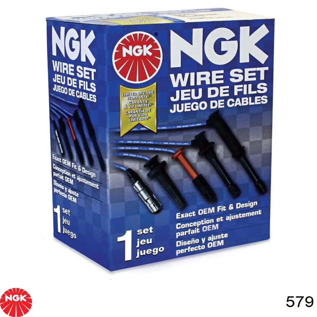 Compre 579 NGK Fios de alta voltagem, kit