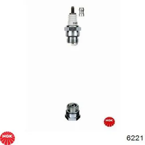 Compre 6221 NGK Vela de ignição