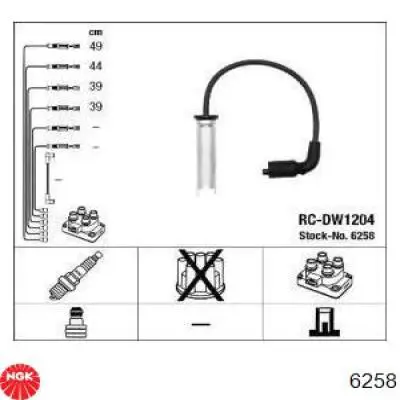 Compre 6258 NGK Fios de alta voltagem, kit