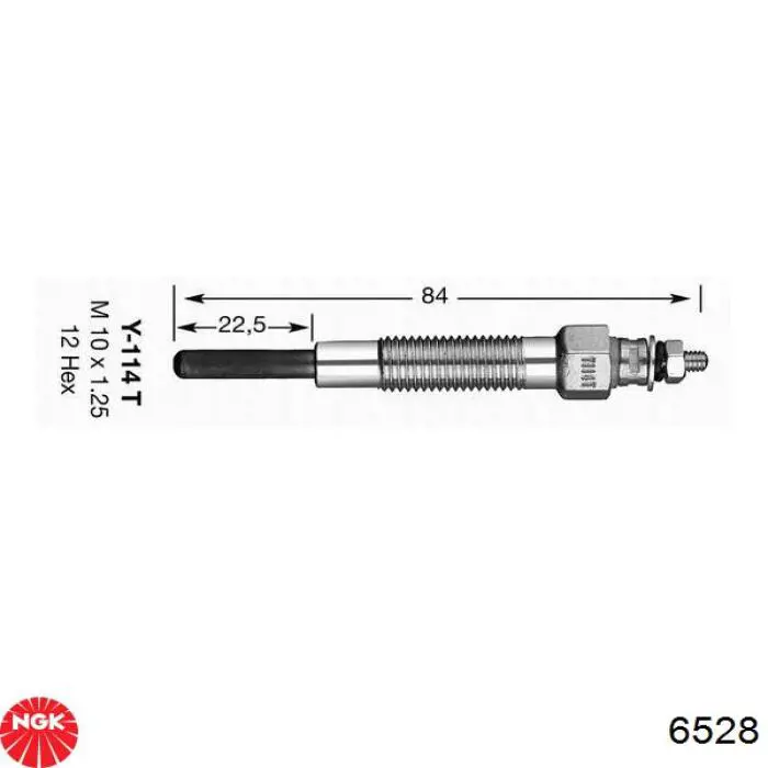 Vela de incandescência NGK 6528 preço, a partir de 11,51 USD