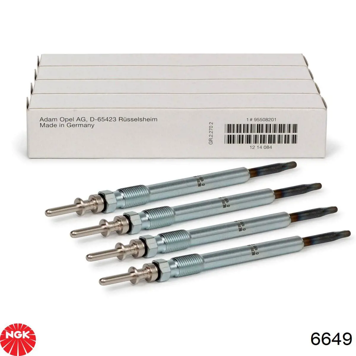 Vela de incandescência NGK 6649 preço, a partir de 14,80 USD