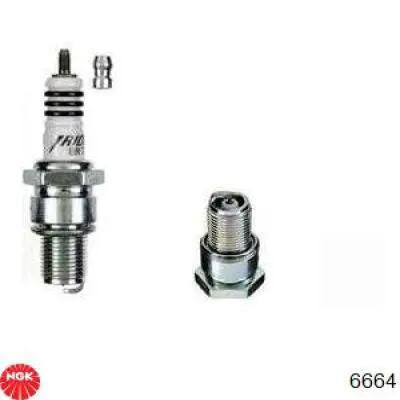 Vela de ignição NGK 6664 preço, a partir de 4,81 USD