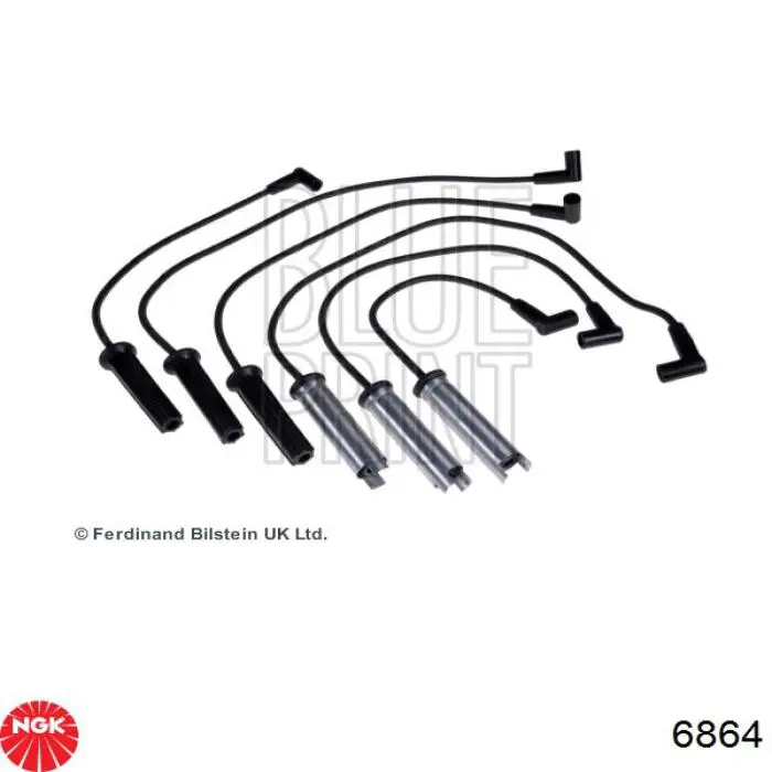 Compre 6864 NGK Fios de alta voltagem, kit