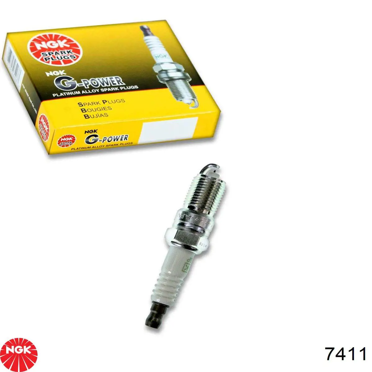 Compre 7411 NGK Vela de ignição