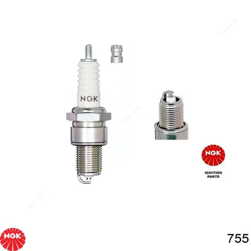 Fios de alta voltagem, kit 755 NGK