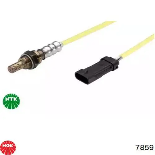 Sonda lambda, sensor de oxigênio até o catalisador 7859 NGK
