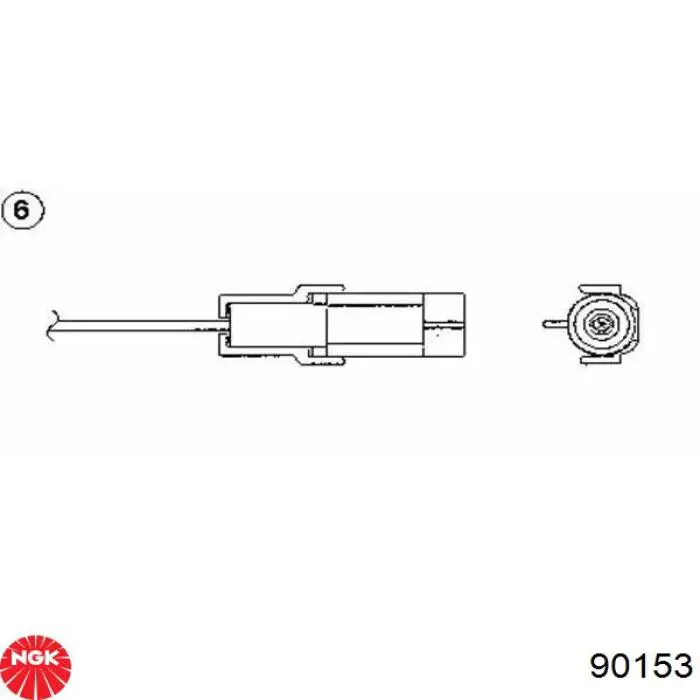  NGK 90153 preço, a partir de 204,59 USD