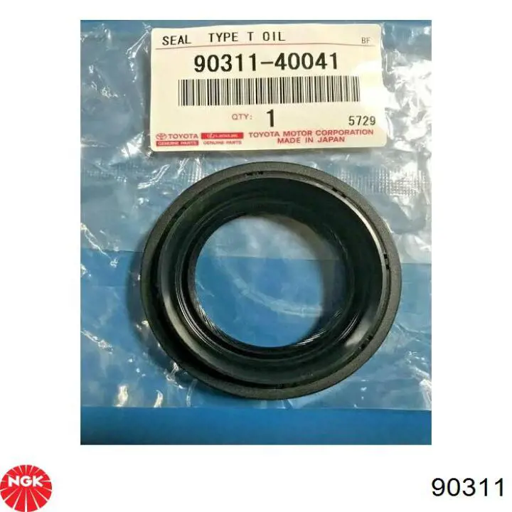 Compre 90311 NGK Sensor de fluxo (consumo) de ar, medidor de consumo M.A.F. - (Mass Airflow)