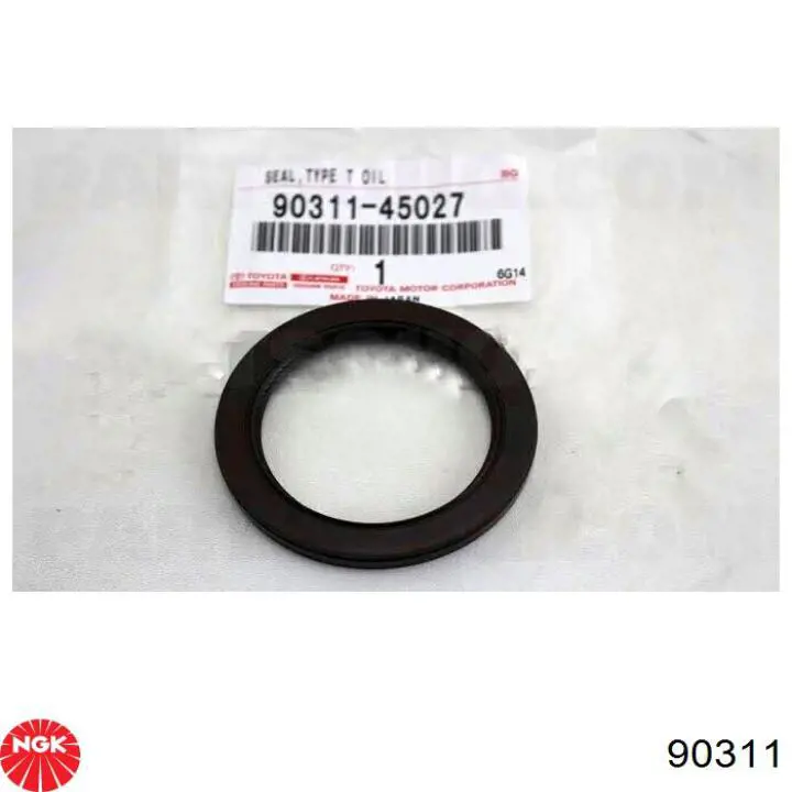 Sensor de fluxo (consumo) de ar, medidor de consumo M.A.F. - (Mass Airflow) 90311 NGK
