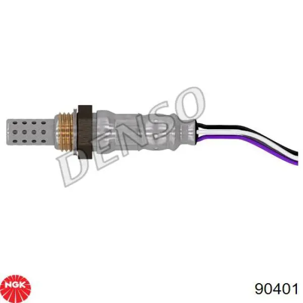 Sonda lambda, sensor de oxigênio 90401 NGK