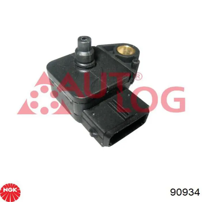 90934 NGK Sensor de pressão no coletor de admissão, MAP
