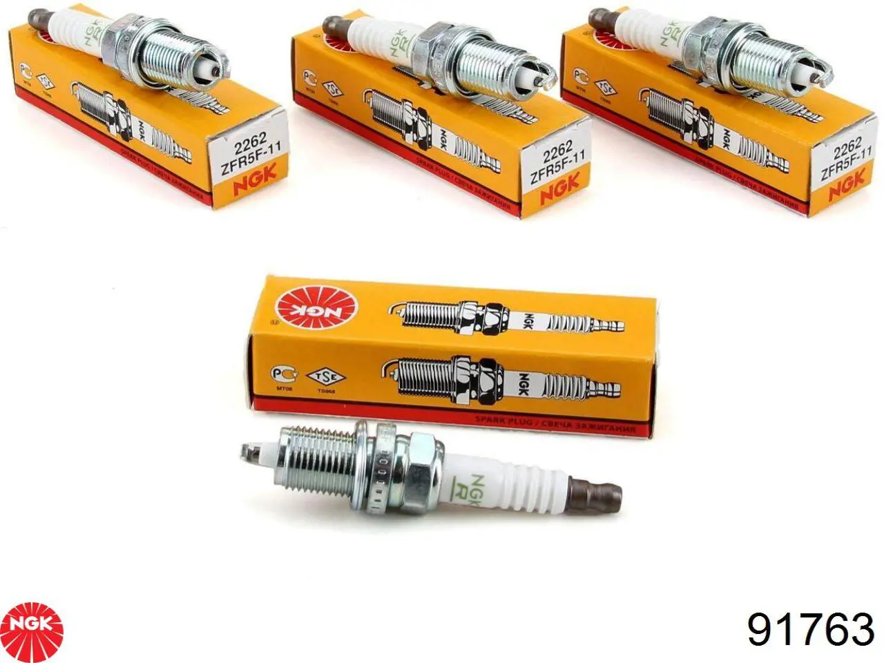 Compre 91763 NGK Vela de ignição
