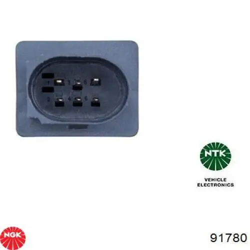 Sonda lambda, sensor de oxigênio até o catalisador 91780 NGK