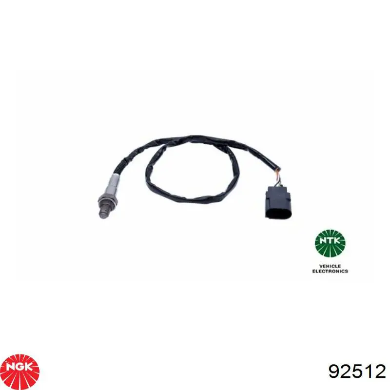 92512 NGK Sonda lambda, sensor de oxigênio até o catalisador