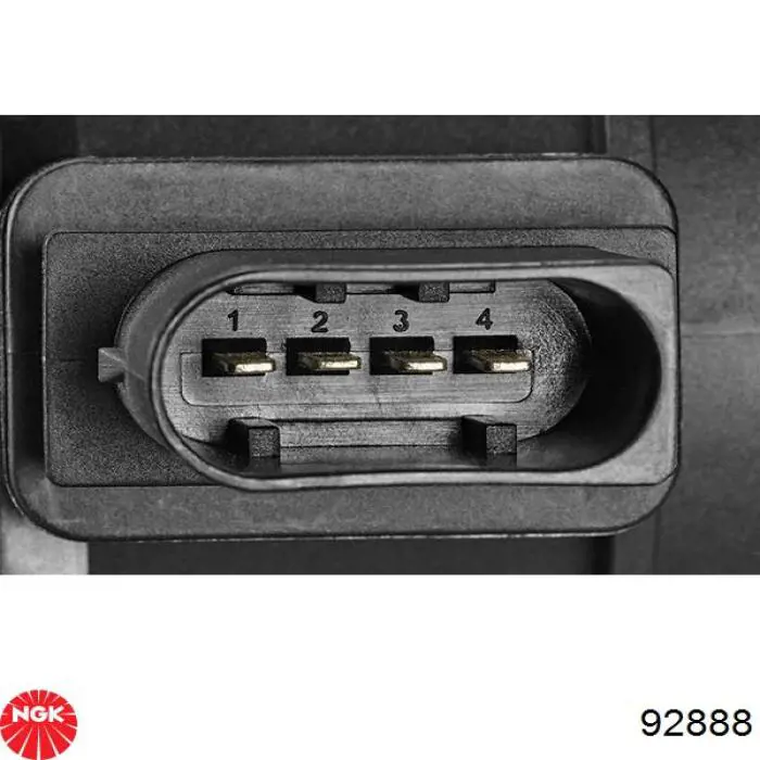 92888 NGK Sensor de fluxo (consumo) de ar, medidor de consumo M.A.F. - (Mass Airflow)