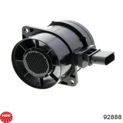 92888 NGK Sensor de fluxo (consumo) de ar, medidor de consumo M.A.F. - (Mass Airflow)