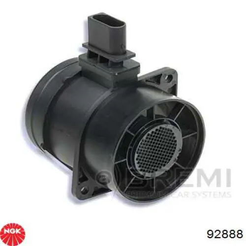Compre 92888 NGK Sensor de fluxo (consumo) de ar, medidor de consumo M.A.F. - (Mass Airflow)